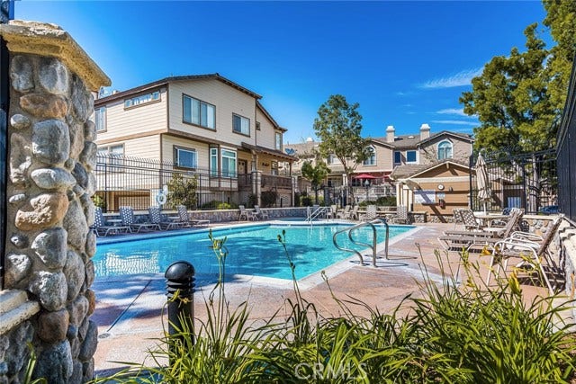 Some pool chairs have been changed and this building color has changed