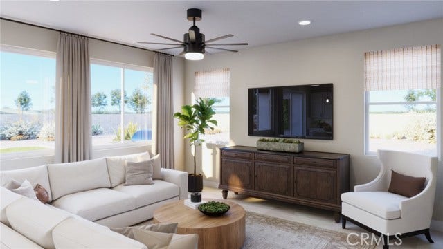 Floorplan Rendering: Photos shown are renderings of this floor plan. Actual finishes, features, and landscaping may vary.