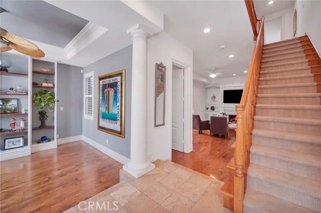 Stunning hardwood floors.