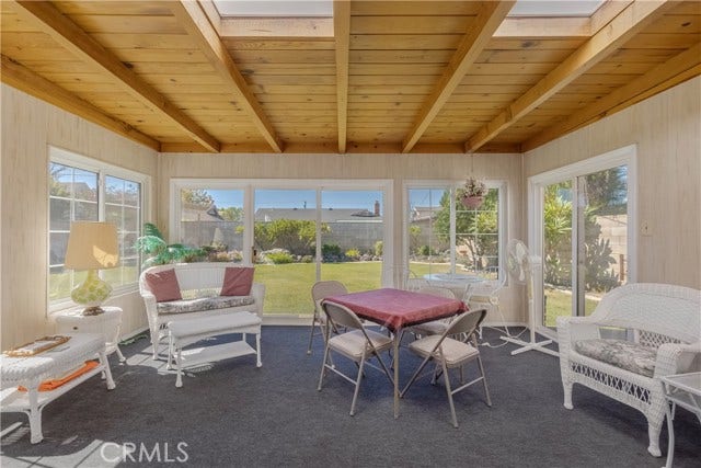 Gorgeous Sun Room off Living room