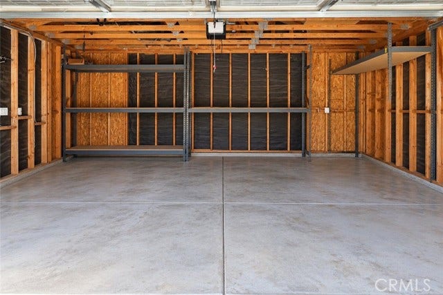 Garage. Items in garage have been digitally removed
