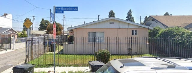 Property photo for 11100 S, New Hampshire, Los Angeles, CA