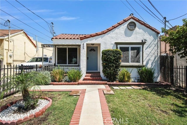 Property photo for 833 W 98th, Los Angeles, CA