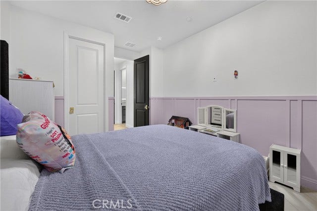 Bedroom #2 across from primary