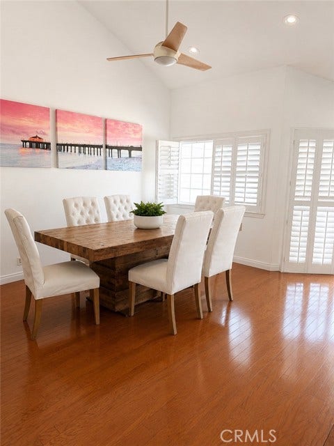 407 Anita, #B, Redondo Beach, CA 90278 Dining Area