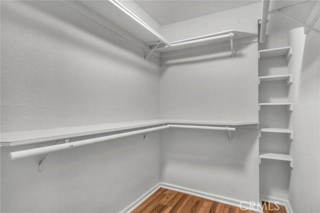 Primary closet