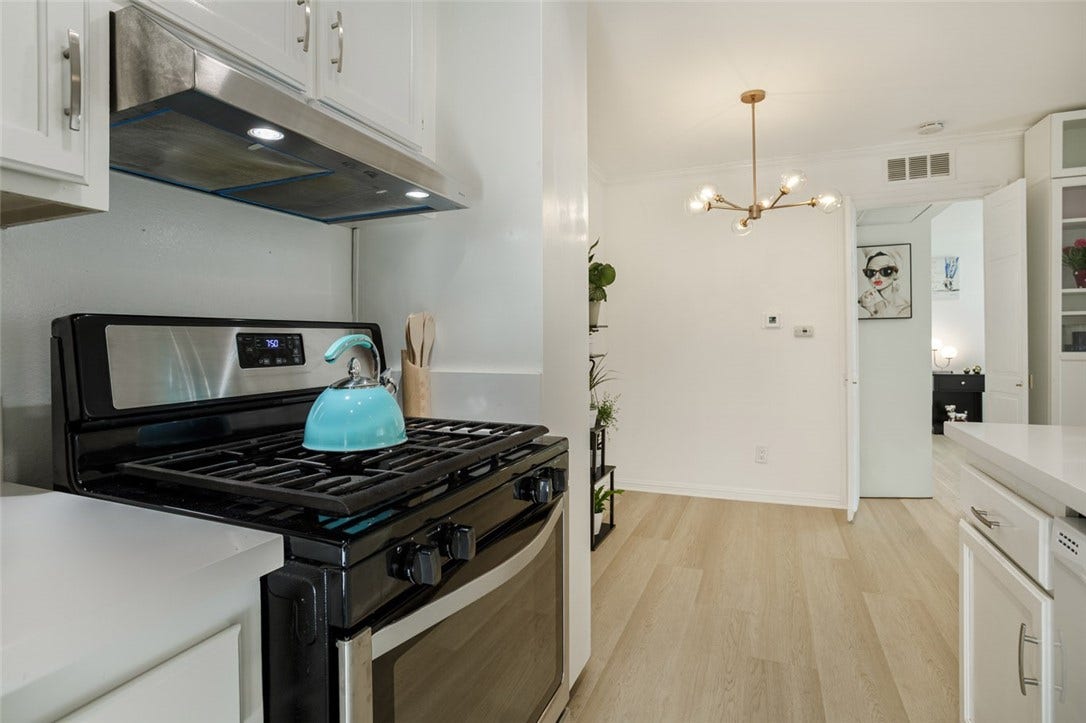 New range and refrigerator