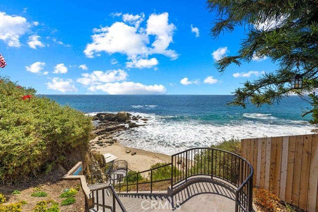 Beach access across the street