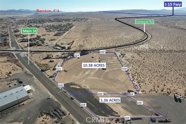 Property photo for 0 W Main Street, Barstow, CA