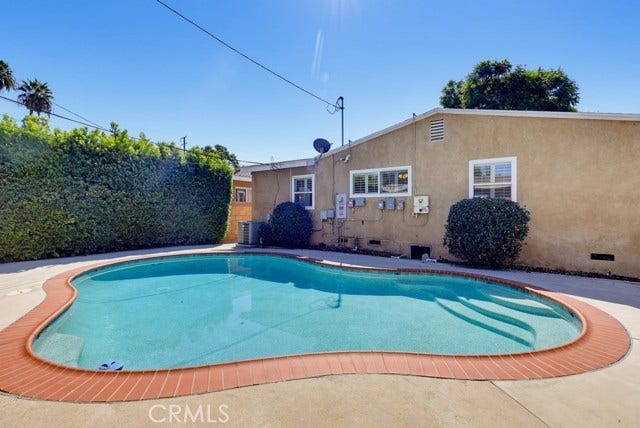 1901 E 63rd, Long Beach, CA 90805 Different view of pool from spa area.