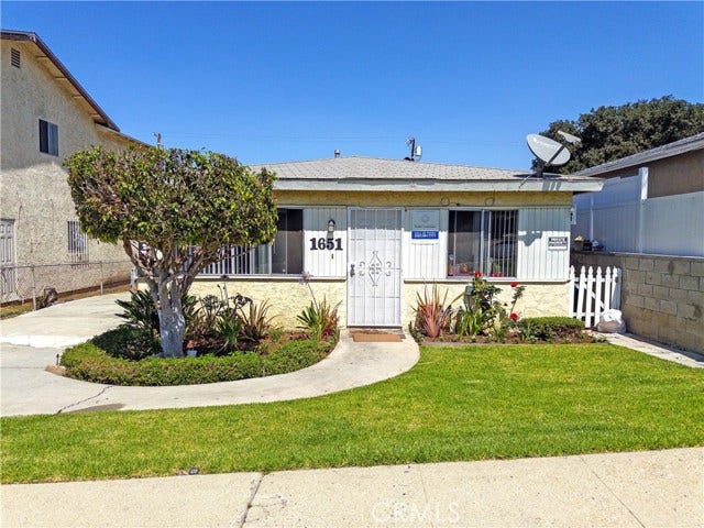 Property photo for 1651 251st, Harbor City, CA