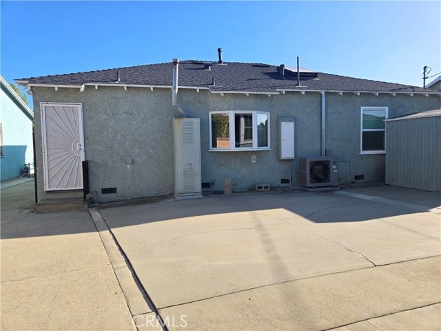 Rear of front house
