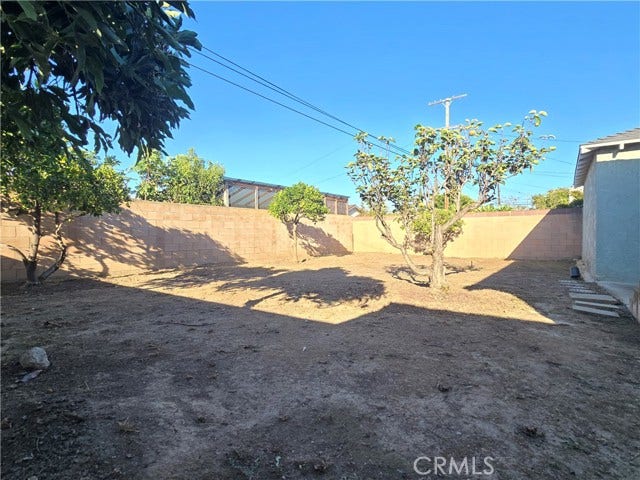 Rear yard