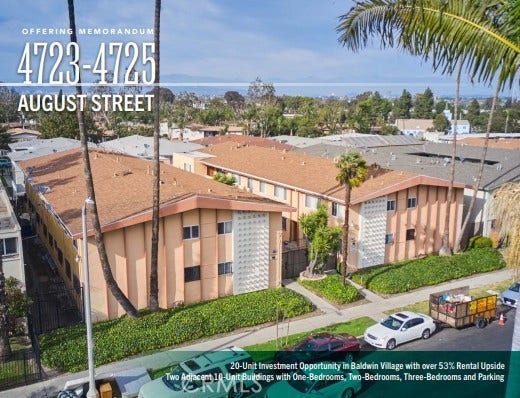 Property photo for 4725 August, Los Angeles, CA