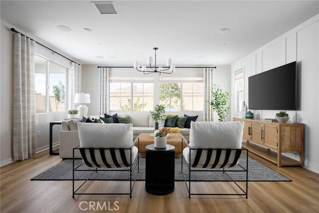 26159 Pepper Tree Ridge RD, Corona, CA 92883 Model Photos: Photos shown are of the model home for this floor plan. Actual finishes, features, and landscaping may vary.