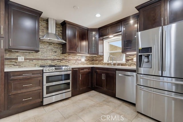 1901 E 63rd, Long Beach, CA 90805 Beautiful kitchen with high end stainless steal appliances.