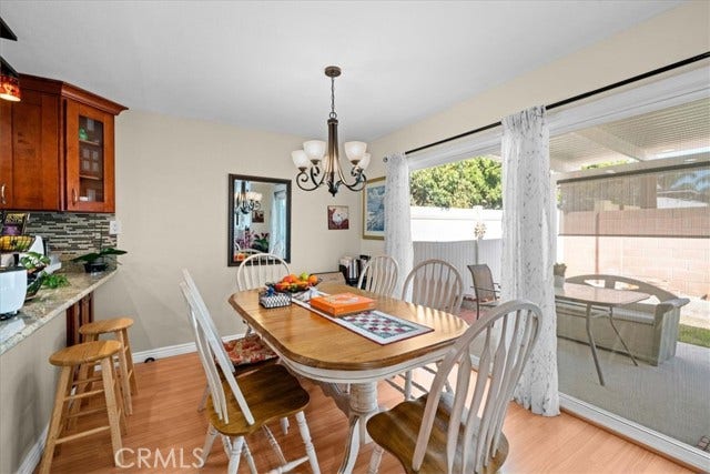 Dining area
