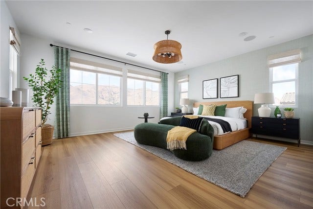 26159 Pepper Tree Ridge RD, Corona, CA 92883 Model Photos: Photos shown are of the model home for this floor plan. Actual finishes, features, and landscaping may vary.