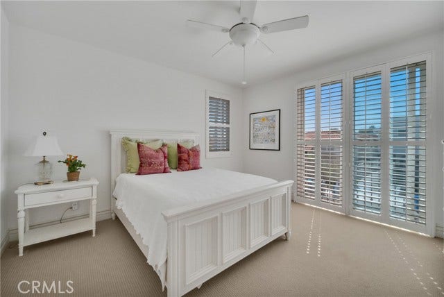 4th bedroom with walk in closet.