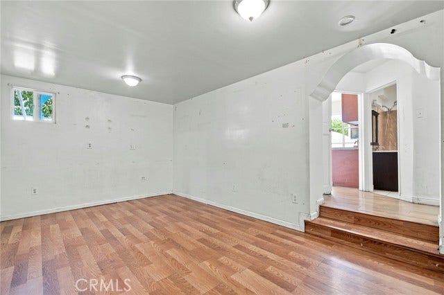 203 B Benrud garage conversion  living to stairs