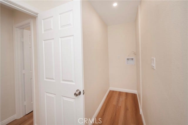 Laundry room inside the bathroom