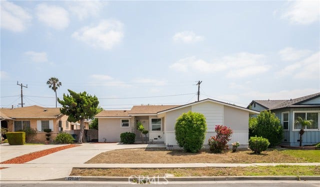 Property photo for 13408 Casimir, Gardena, CA