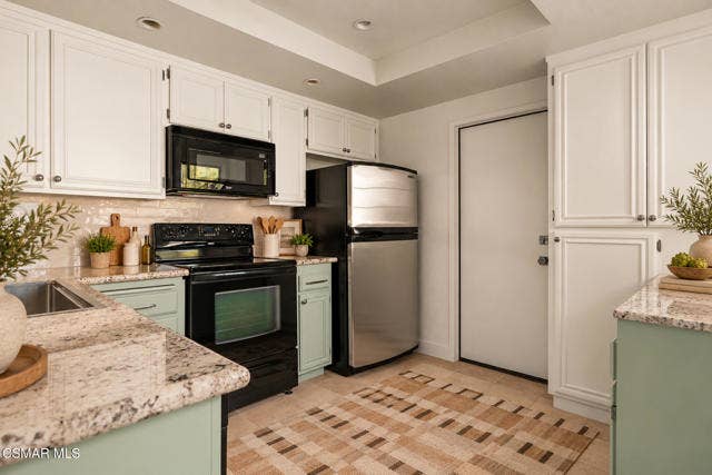Virtually Staged Kitchen