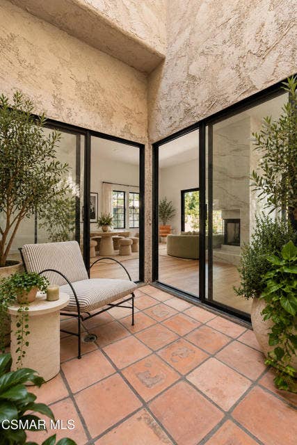 Virtually Staged Atrium