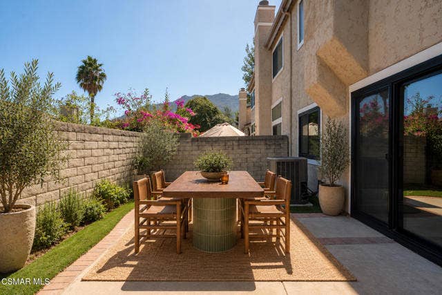 Virtually Staged Backyard