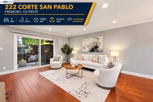 Property photo for 222 Corte San Pablo, Fremont, CA